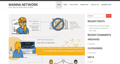 Desktop Screenshot of manna-network.com